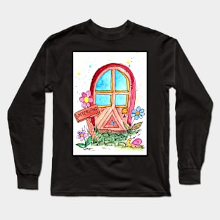 door to the underground Long Sleeve T-Shirt